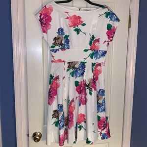 KATE SPADE KNEE LENGTH FLORAL DRESS